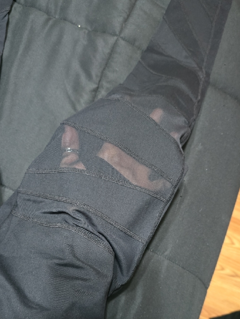 BuffBunny Black Performance Leggings - Picture 3 of 9